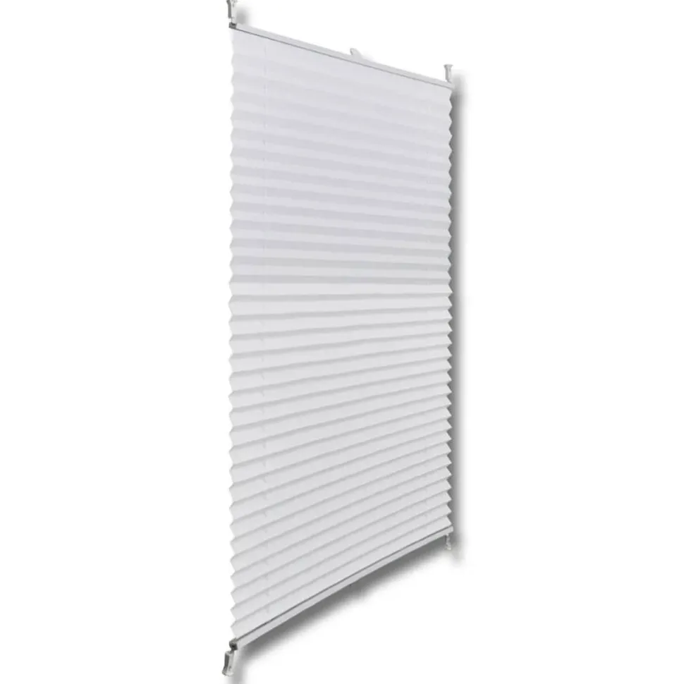 Plisse Kaihdin 50x100cm Laskosverhot valkoinen