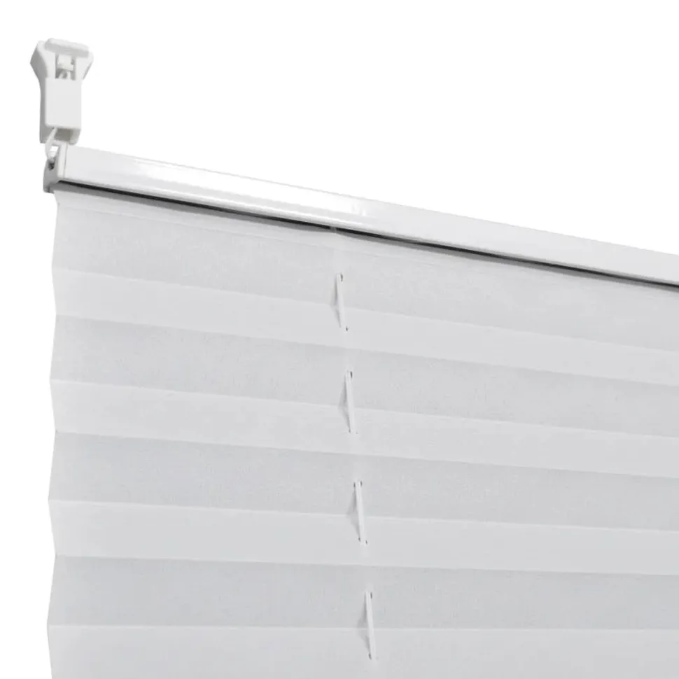 Plisse Kaihdin 50x100cm Laskosverhot valkoinen