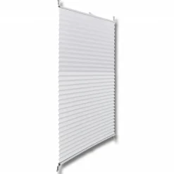 Plisse Kaihdin 50x100cm Laskosverhot valkoinen