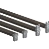 Poikkituki Elfa 204026, 450mm 4kpl, grafiitti