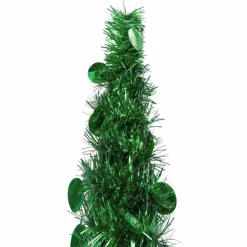 Pop-up tekojoulukuusi, vihreä, 150cm, PET