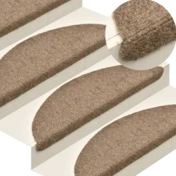Porrasmatot 15kpl 3007455 itsekiinnittyvä neulahuopa eri kokoja eri värejä