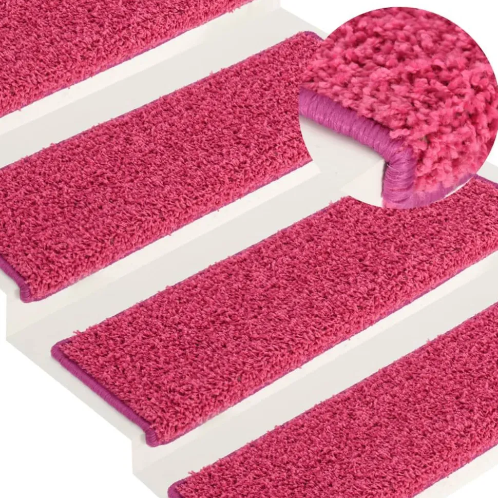 Porrasmatot 15 kpl 65x25 cm pinkki