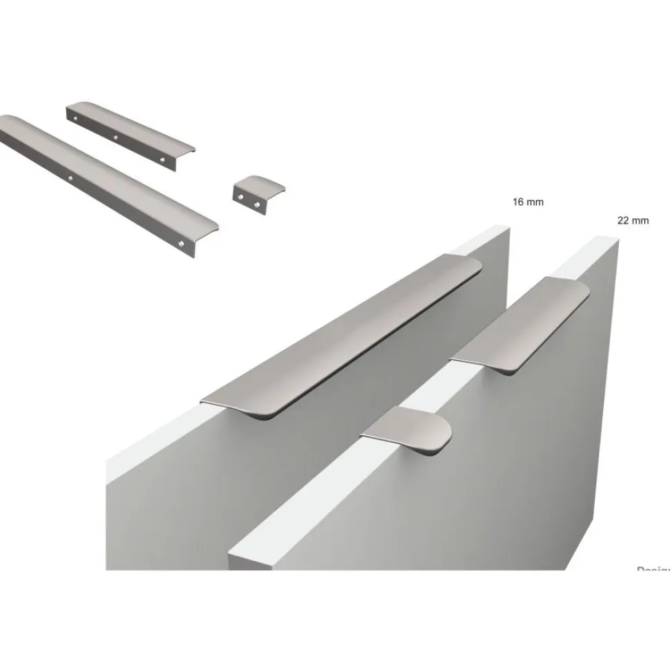 Profiilivedin Cliff Round 200x41x18 mm
