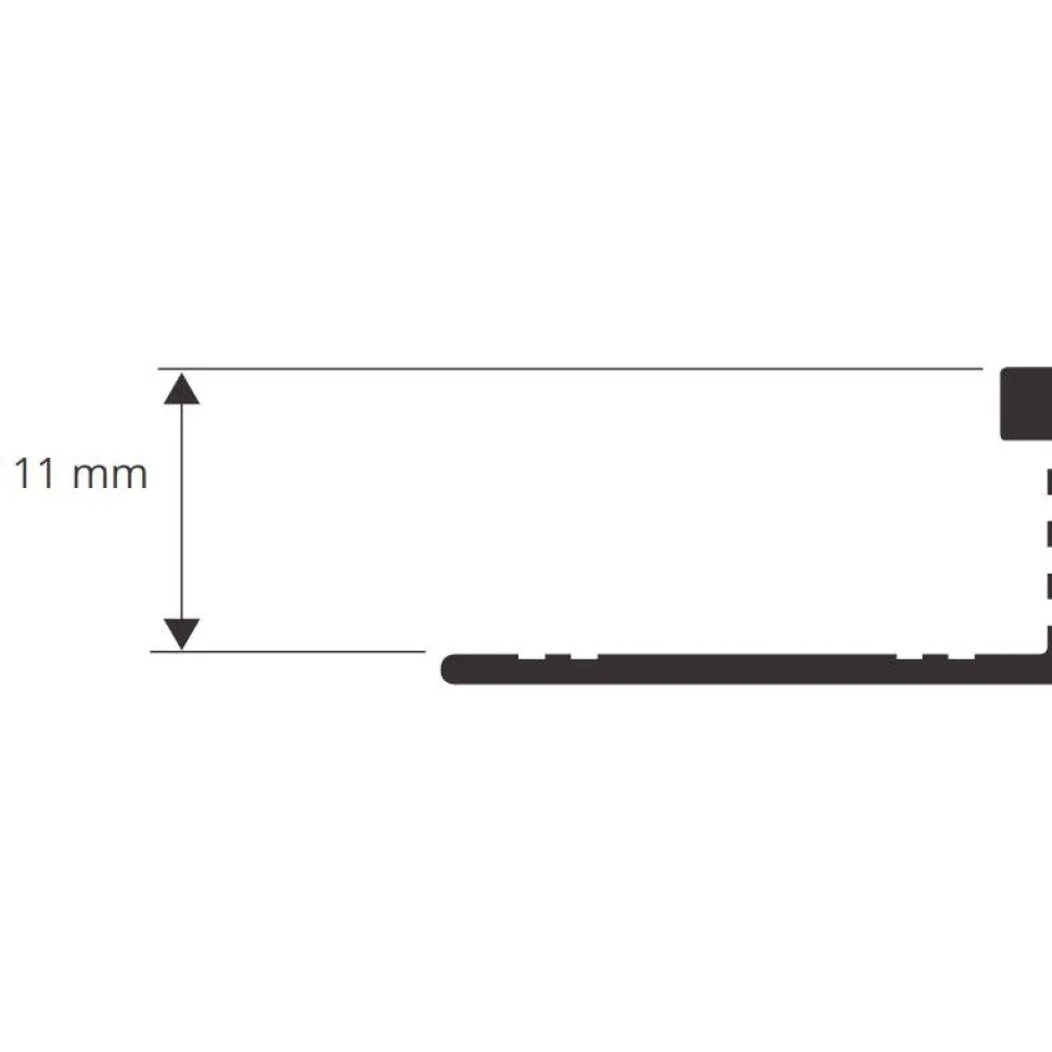Päätelista Progress Profiles Proterminal alumiini 2,7 m eri vaihtoehtoja