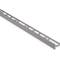 Päätelista Maler 12mm laatoille H12x23x2500mm alumiini hopea anodisoitu