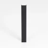 Päätylista Grip 150mm musta