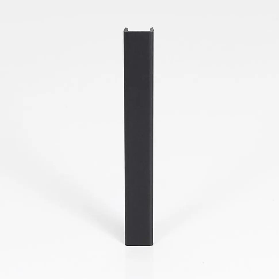 Päätylista Grip 150mm musta