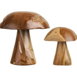 Puinen koristesieni House Nordic Kodi, 2kpl, luonnollinen tiikki