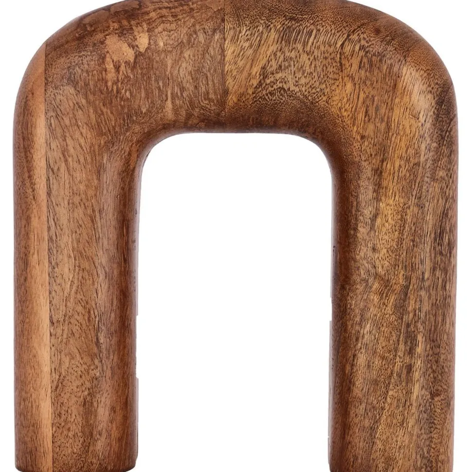 Puinen koristevaasi Eglo Living Melobody, 25.5cm, puu