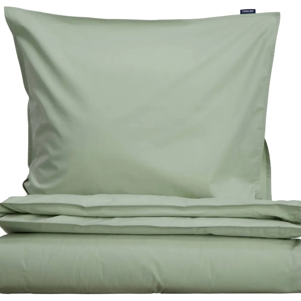 Pussilakanasetti Familon Percale 150x210cm valkoinen