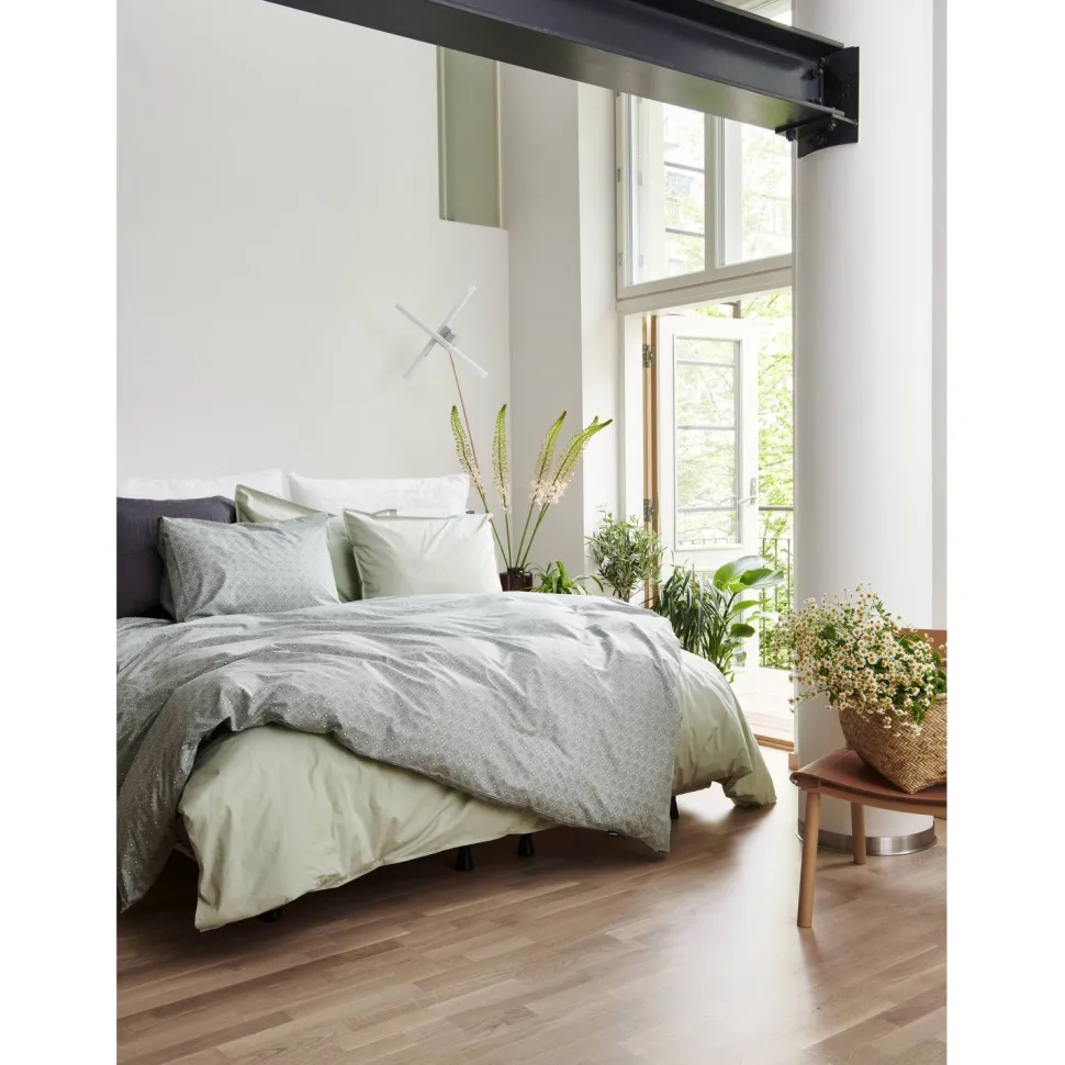 Pussilakanasetti Familon Percale 150x210cm valkoinen