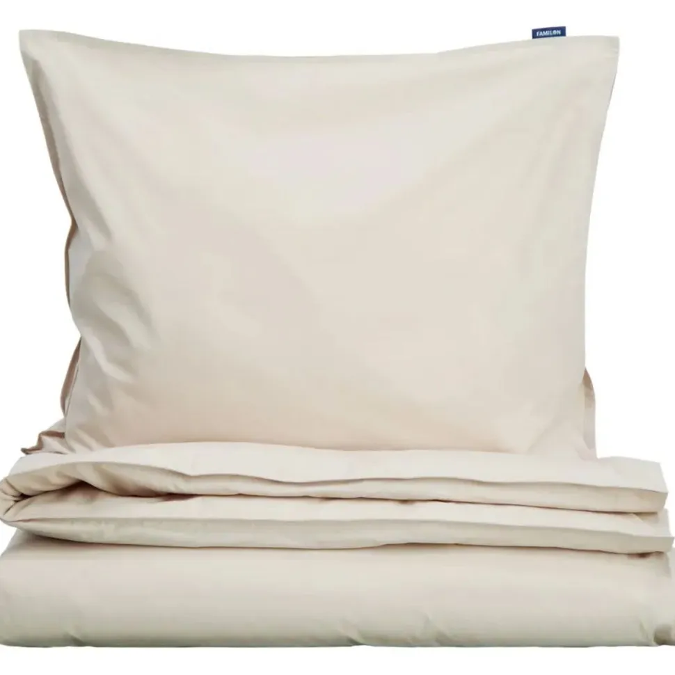 Pussilakanasetti Familon Percale 150x210cm valkoinen