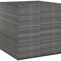 Puutarhan säilytyslaatikko PE-rottinki 100x97,5x104 cm ruskea
