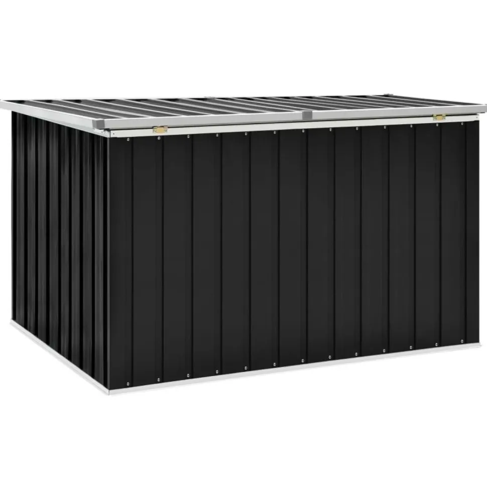 Puutarhan säilytyslaatikko 149x99x93 cm antrasiitti