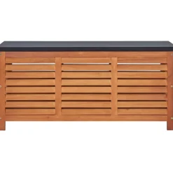 Puutarhan säilytyslaatikko 117x50x55 cm eukalyptuspuu