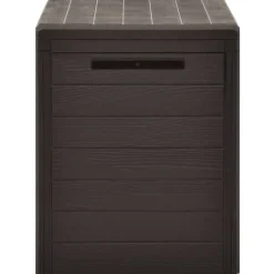Puutarhan säilytyslaatikko 78x44x55 cm ruskea
