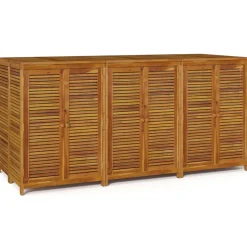 Puutarhan säilytyslaatikko 70x87x104 cm täysi akasiapuu (60029)