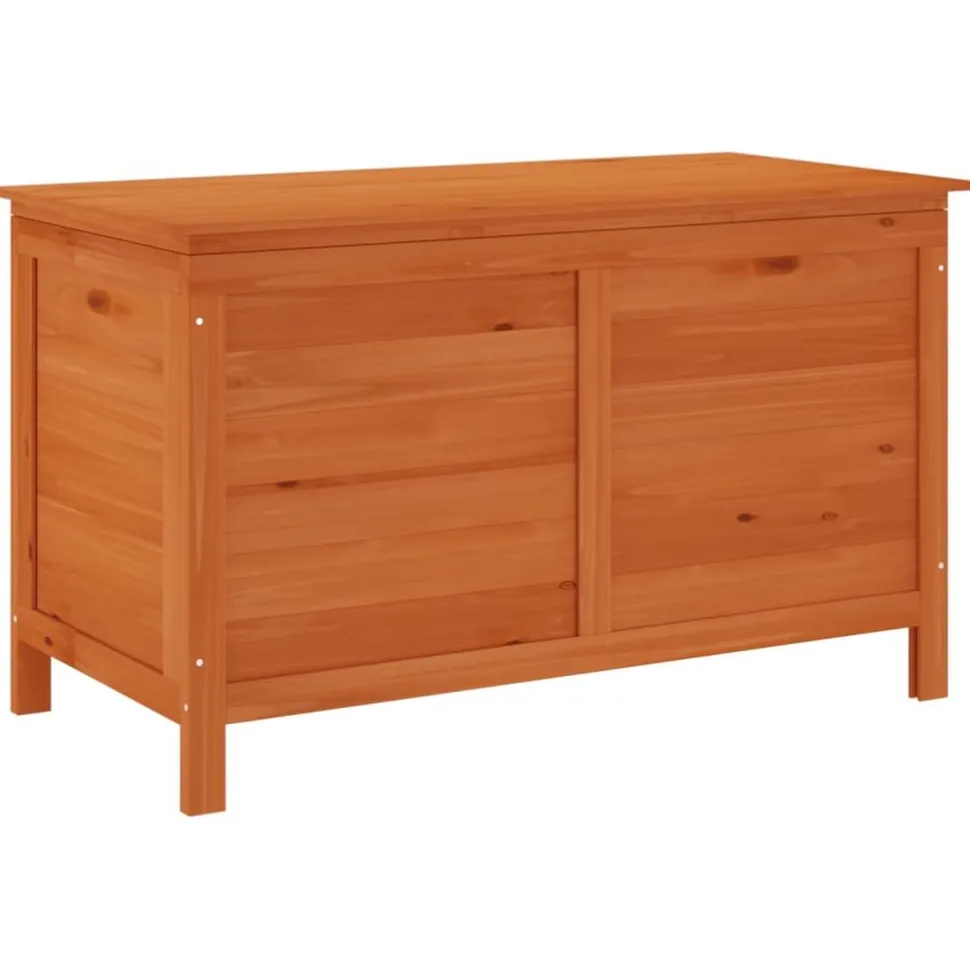 Puutarhan säilytyslaatikko 99x49,5x58,5 cm täysi kuusi (64755)