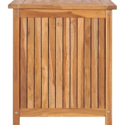 Puutarhan säilytyslaatikko, 60x50x58 cm, täysi tiikki