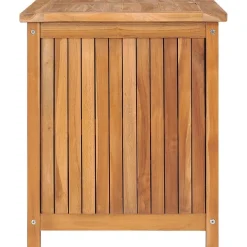 Puutarhan säilytyslaatikko, 90x50x58 cm, täysi tiikki