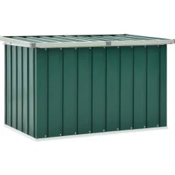 Puutarhan säilytyslaatikko 109x67x65 cm vihreä