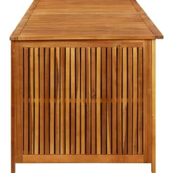 Puutarhan varastolaatikko 113x50x58 cm, akasiapuu