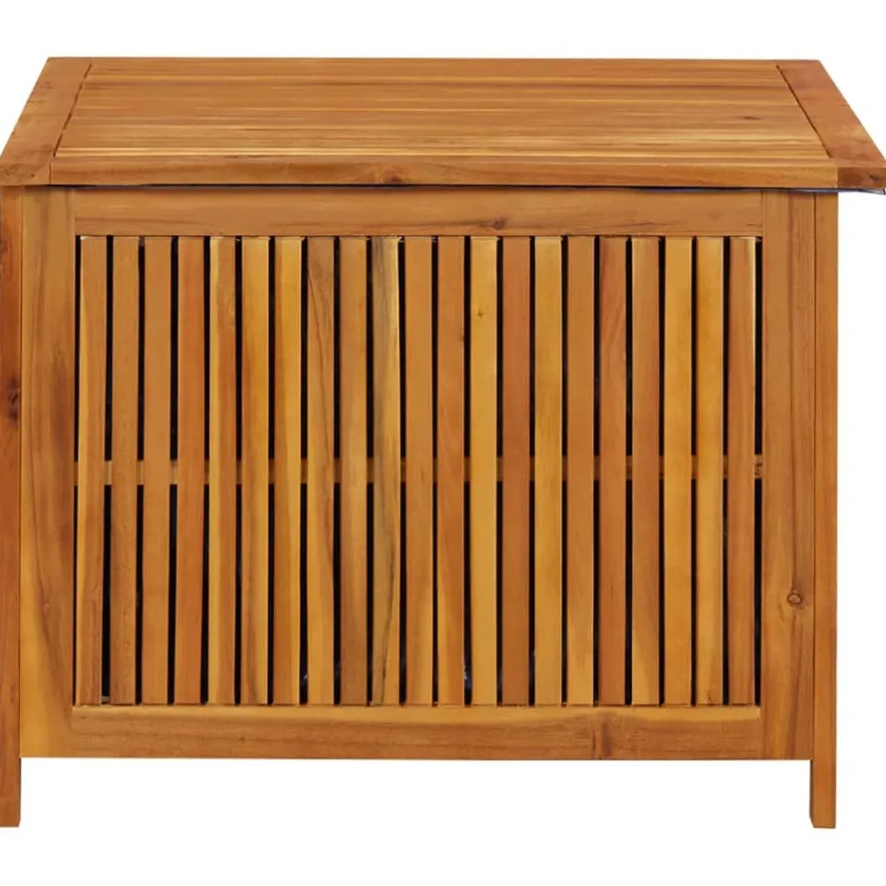 Puutarhan varastolaatikko 113x50x58 cm, akasiapuu
