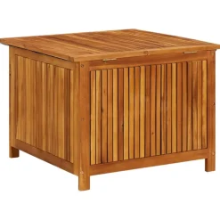 Puutarhan varastolaatikko 113x50x58 cm, akasiapuu