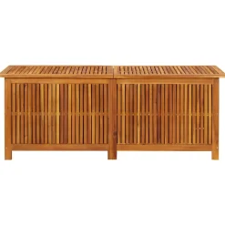 Puutarhan varastolaatikko 113x50x58 cm, akasiapuu