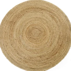 Pyöreä juuttimatto ihankotona Silmu natural, eri kokoja