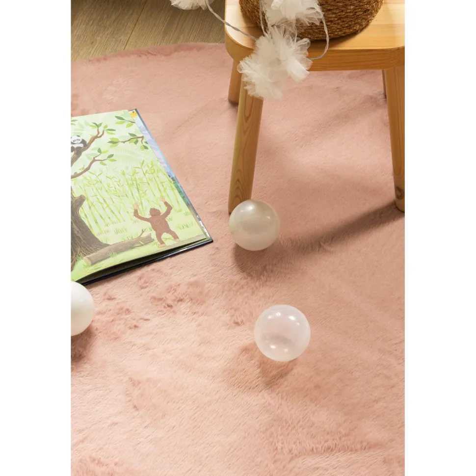 Pyöreä matto Benina Relax, Ø120cm, natural