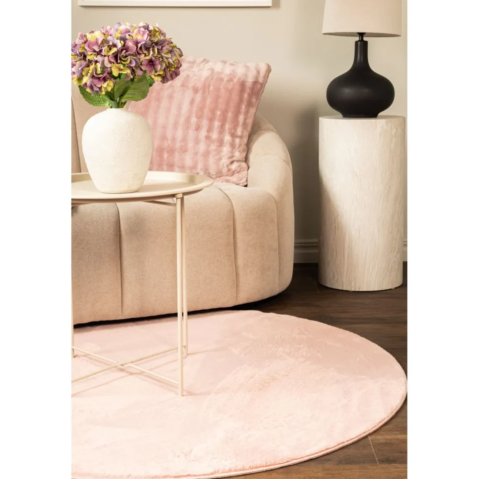 Pyöreä matto Benina Relax, Ø120cm, natural