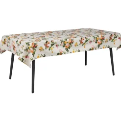 Pöytäliina Home4You HOLLY 136x220 cm, vaalea ruusukuosi, vaaleanpunainen