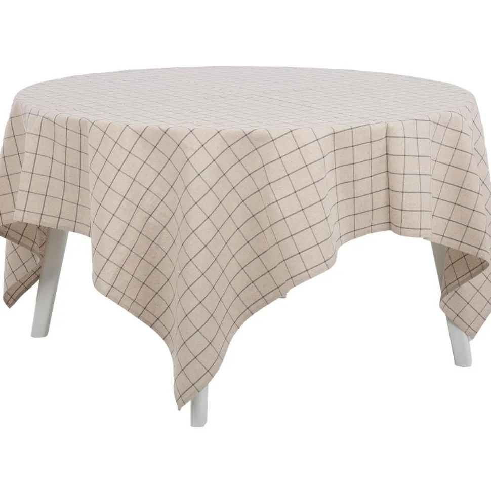 Pöytäliina Home4You LINEN 170x170 cm, pellavanvärinen, neliö