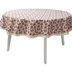 Pöytäliina Home4You LONETA NEW Ø170 cm, violetti ruusu