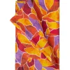 Pöytäliina Home4You LONETA NEW 136x220 cm, punainen lehtikuosi, monivärinen
