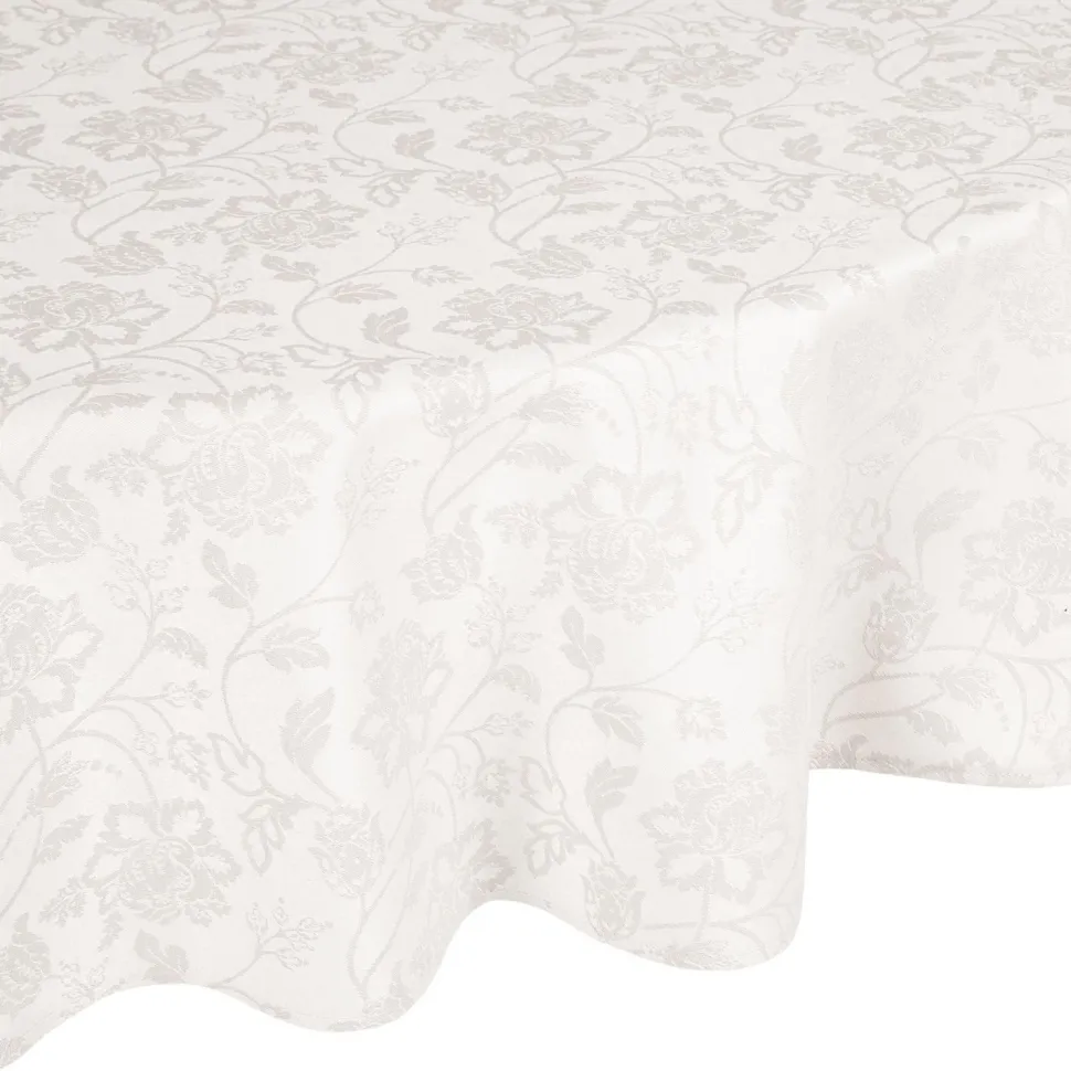 Pöytäliina Home4You PARTY Ø170 cm, kirkkaat kukat, beige