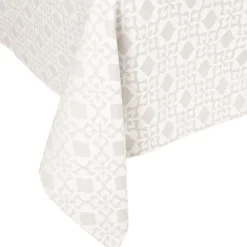 Pöytäliina Home4You PARTY 150x220 cm, kirkas kuvio, beige