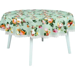 Pöytäliina Home4You SUMMER kukkakuosi Ø170 cm, kukat, monivärinen