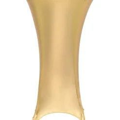 Pöytäliinat 2 kpl venyvä 80 cm kullanvärinen