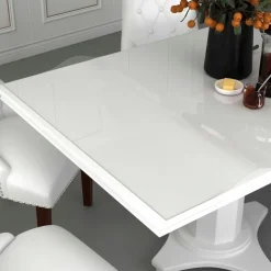 Pöytäsuoja läpinäkyvä 100x90 cm 2 mm PVC (88259)
