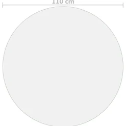 Pöytäsuoja PVC, eri halkaisijoita ja paksuuksia, läpikuultava, läpinäkyvä tai matta (02514)