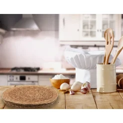 Pöytätabletti Linento Rustic, bambu, ruskea