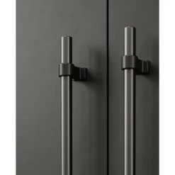 Reelinkivedin Beslag Design Bond, 250x38x20mm, cc160mm, harjattu musta/gunmetal