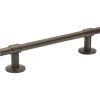 Reelinkivedin Beslag Design Uniform, 178x28x36mm, cc128mm, ruskea messinki