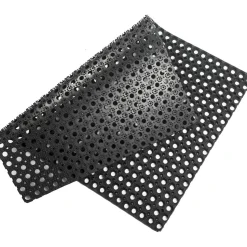 Rengasmatto Domino 50x80 cm musta