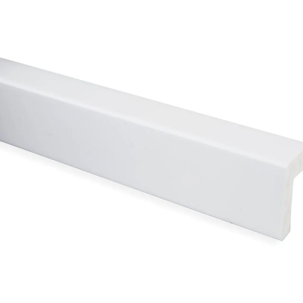Reunalista Maler PVC 25x42/15x2200mm valkoinen