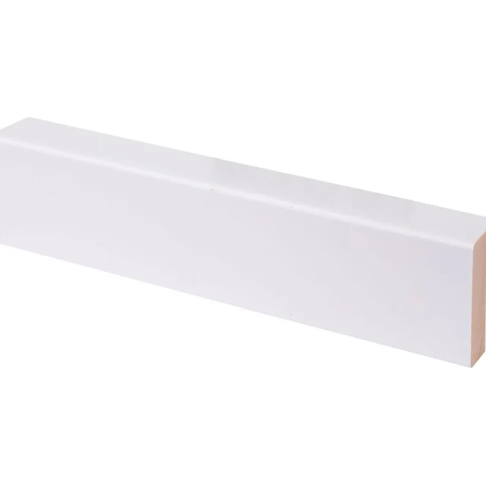 Reunalista Maler Aava 15x32/6x2200mm mänty valkoinen