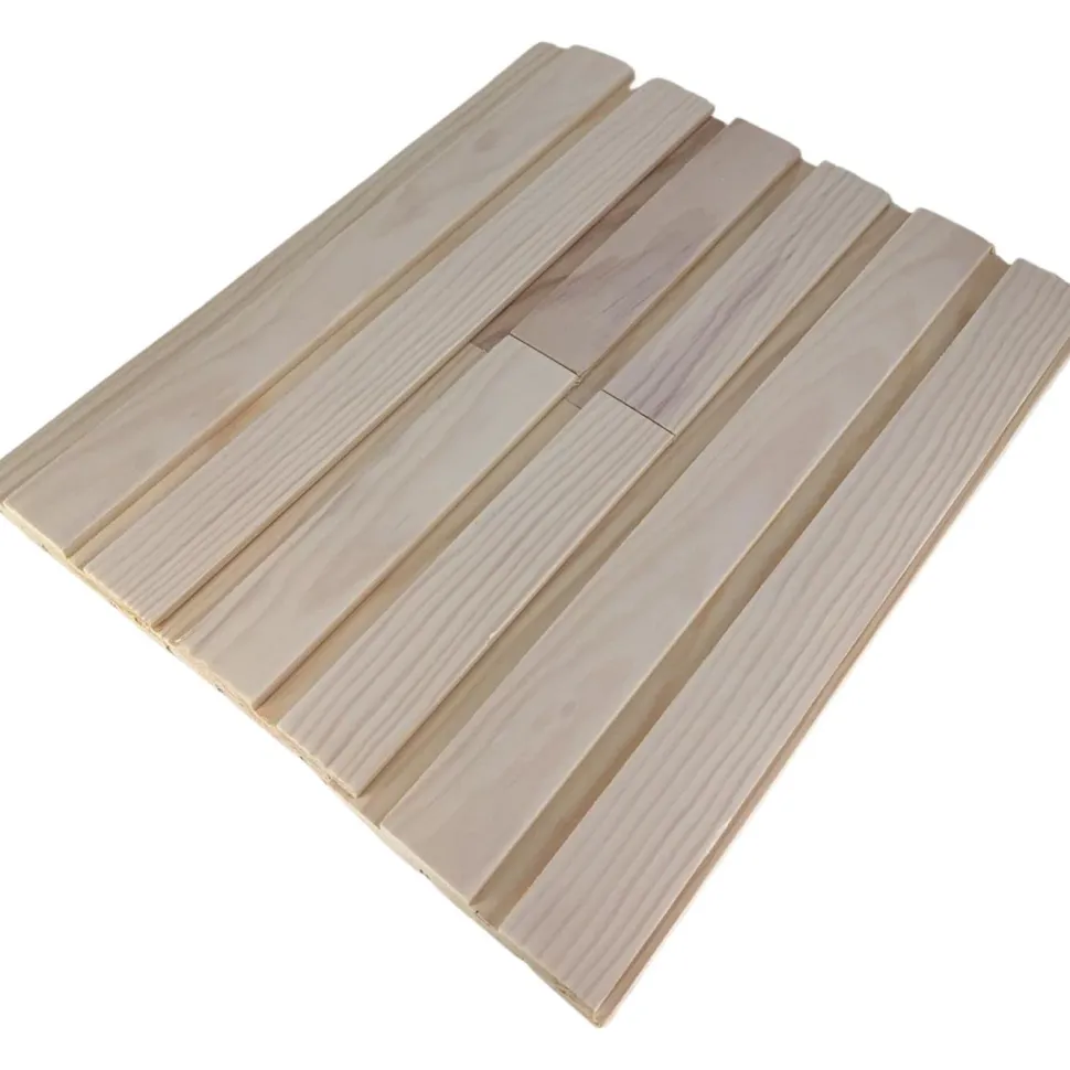 Rimapaneeli Cent STS valeura 15x95x3280mm, mänty, valkolakattu, päätypontattu